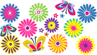 Clip Art Mexican Flower Clipart - Mexican Flowers Clipart Png, Transparent Png