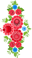 Clip Art Mexican Flower Pattern - Mexican Flower Clipart Png, Transparent Png