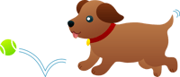 Dog Playing Clipart - Playing With Dog Clipart, HD Png Download