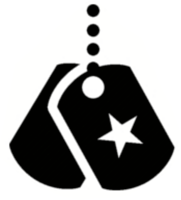 Dog Tag Military Decal Soldier Veteran - Military Dog Tag Icon, HD Png Download