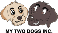 Transparent Dog Bath Png - Two Dog Cartoon, Png Download
