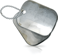 Transparent Dog Tag Chain Png - Veteran Dog Tag Png, Png Download