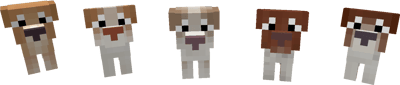 Transparent Minecraft Dog Png - New Copious Dogs Mod, Png Download
